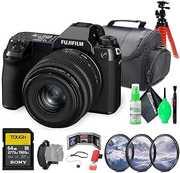 Amazon.com : FUJIFILM GFX 50S II Medium Format Mirrorless Camera